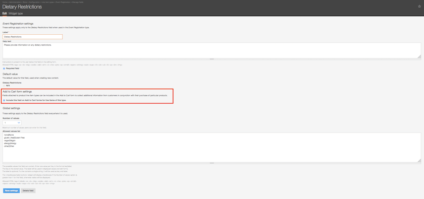 Configure Custom Line Item